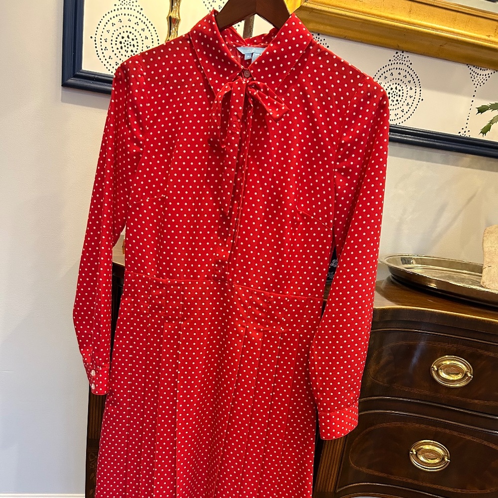 Draper James Red and White Dress